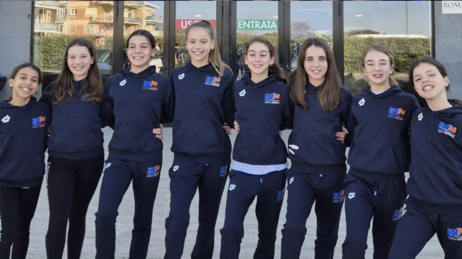 Risultati positivi per le Ondine della Libertas Nuoto al campionato italiano di Ostia